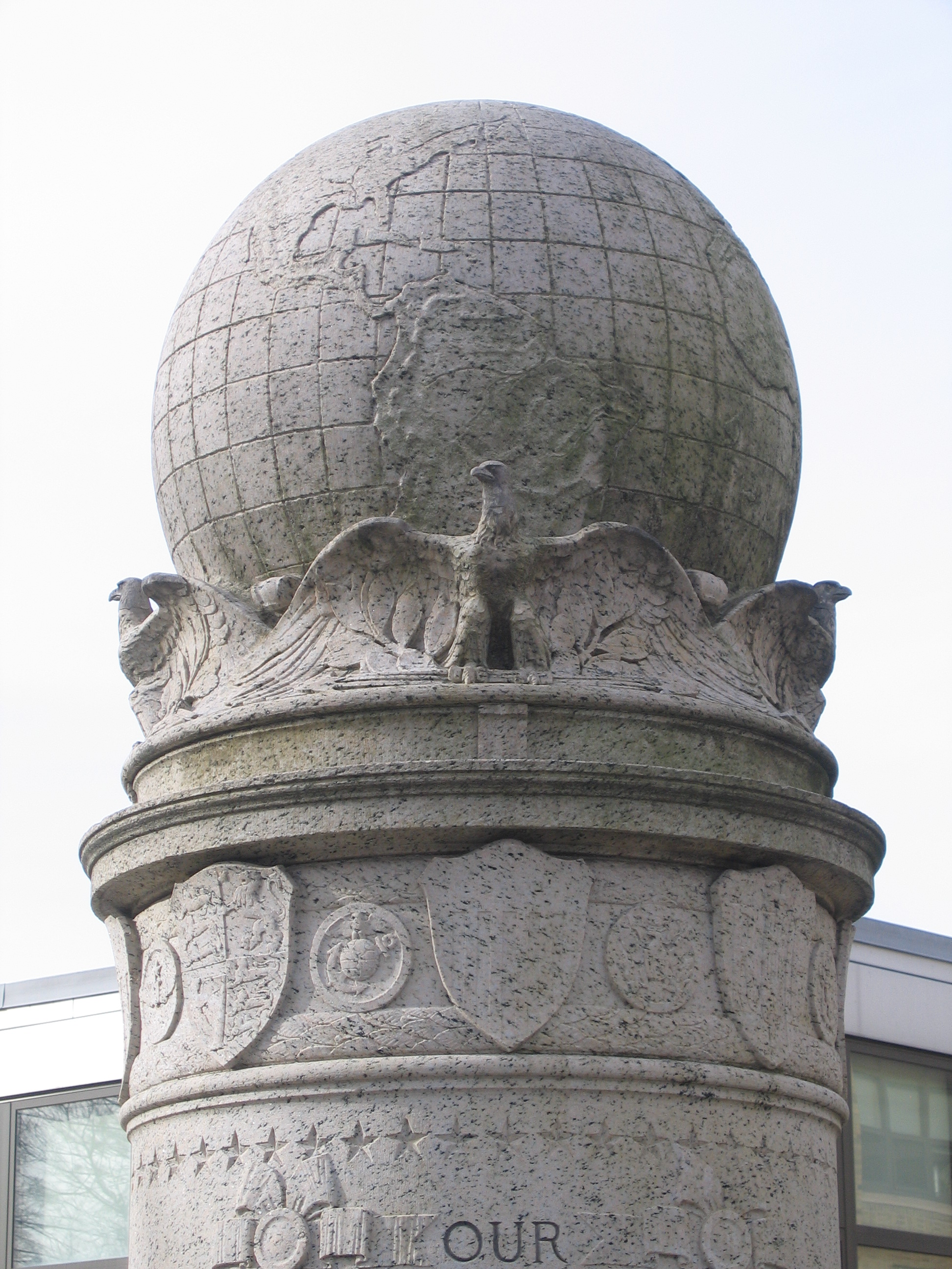 Zoom on the image : Lansdowne World War Monument - Pennsylvania